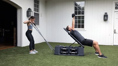 The new FITBENCH FREE accommodates multiple exercisers, is lightweight and easily transportable, and is ideal for home gyms or commercial applications.