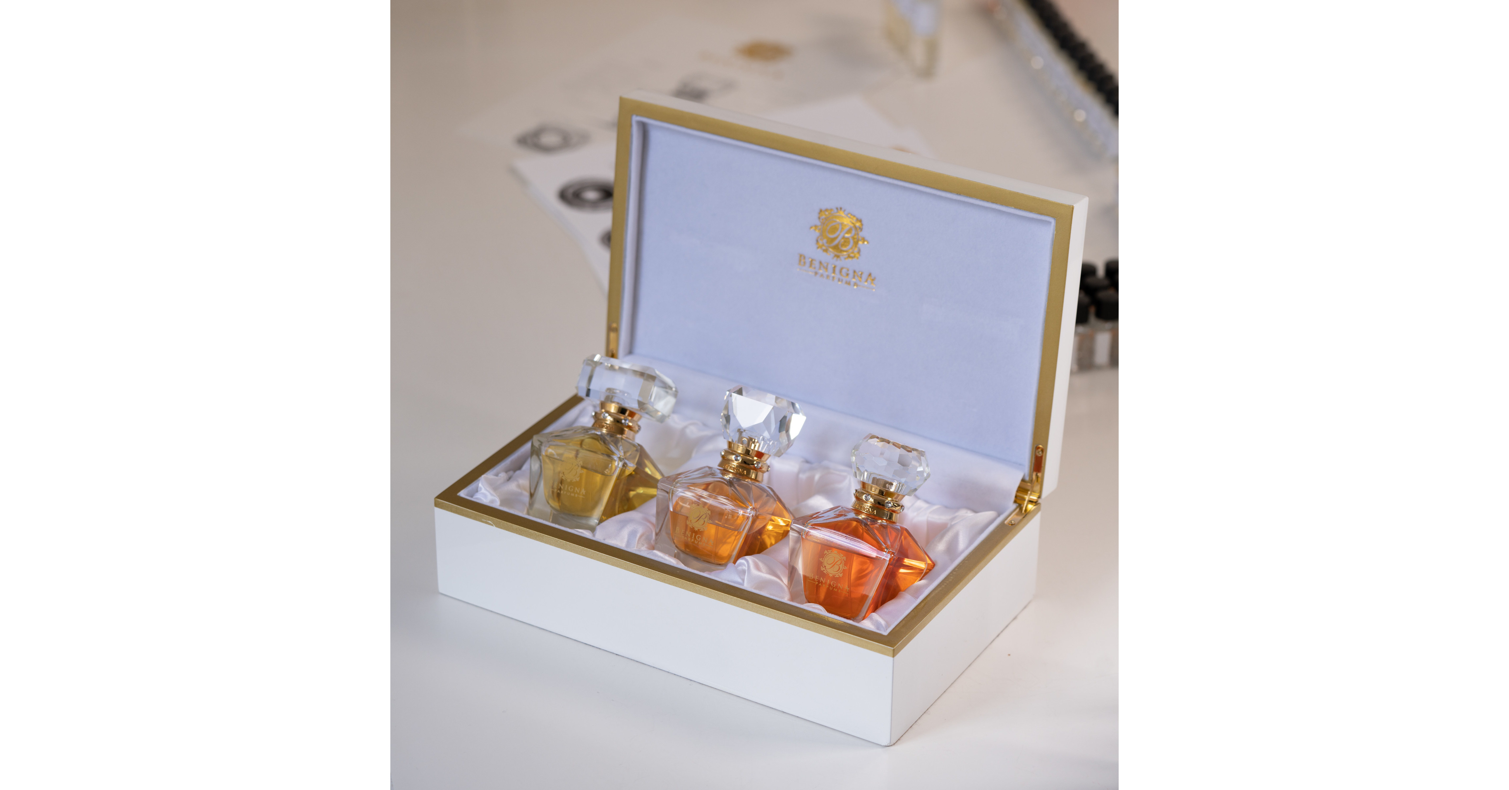 Flying Through Clouds of Soft Floral Scent - Benigna Parfums Takes to ...