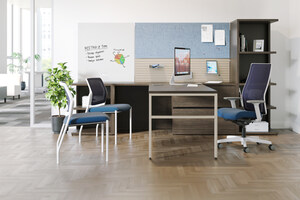 The HON Company Introduces Workwall, A Customizable And Dynamic Tack Zone Solution For The Modern Workspace
