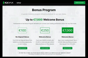 IQDAX Launches Generous €1M Bonus Program for New Speculative Clients to Further Expand Its Bonus Offering