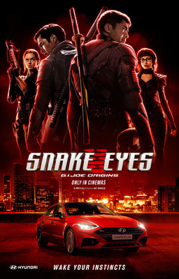 Hyundai Motor Company’s Sonata N Line sport sedan revs up the new Paramount Pictures’ action film Snake Eyes: G.I. Joe Origins, which makes its global debut on July 23, 2021.