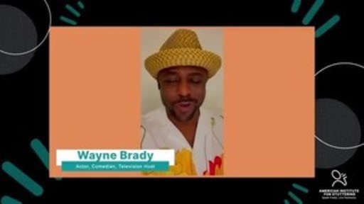 Actor/Singer Wayne Brady Shares Experiences Performing Despite His Stutter at the American Institute for Stuttering's 2021 Gala