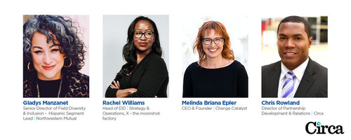 Speakers for Circa's Diversity Symposium - Allyship: Mastering the Practice of Inclusion.