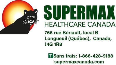 Supermax Healthcare Canada Inc. logo (CNW Group/Supermax Healthcare Canada Inc.)