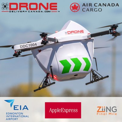 DRONE DELIVERY CANADA ANNOUNCES MULTIPLE AGREEMENTS FOR PROJECT AT EDMONTON INTERNATIONAL AIRPORT (CNW Group/Drone Delivery Canada Corp.)