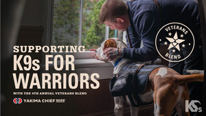 American Hop Supplier Partners with K9s For Warriors for their 4th Annual Veterans Blend in Support of Military Heroes