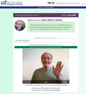 Video Voicemails Bring Extra Love to the Terminally Ill