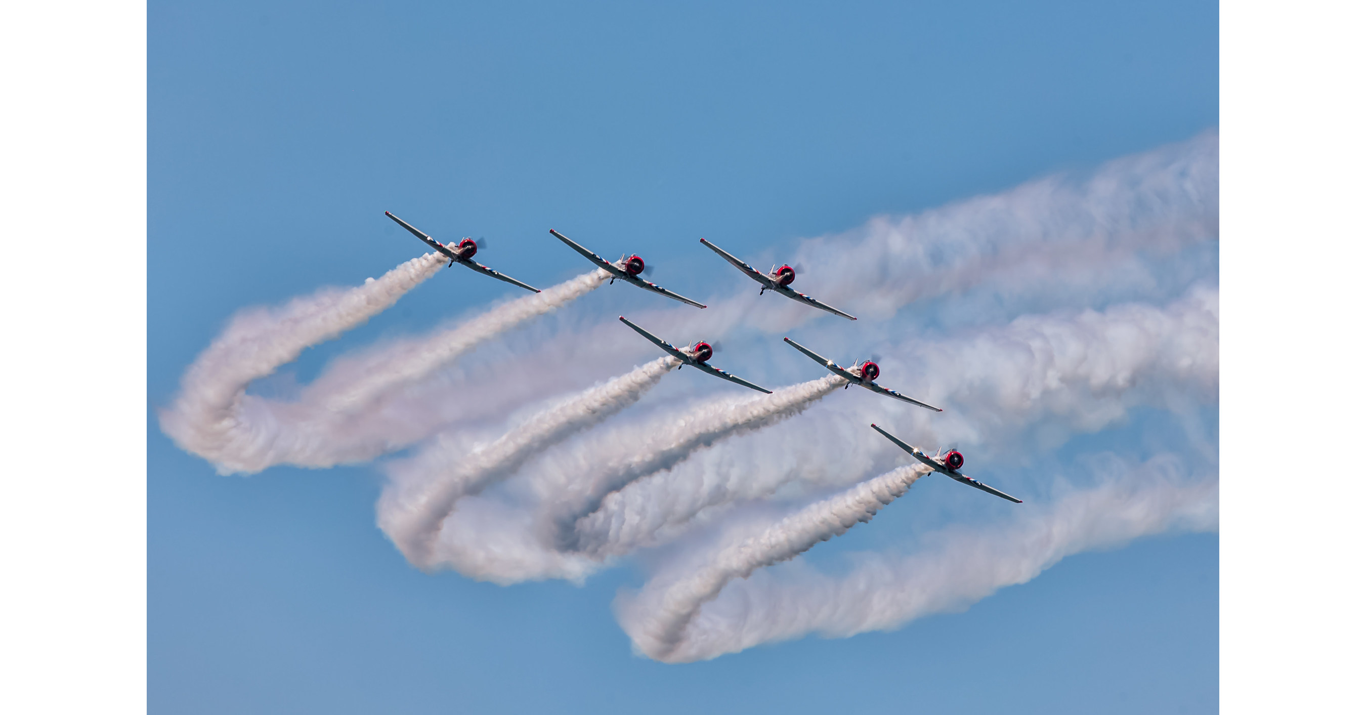 GEICO Skytypers Air Show Team Performs for the First Time at the