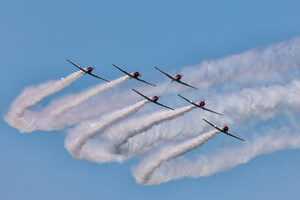 GEICO Skytypers Air Show Team Performs for the First Time at the Greater Binghamton Air Show