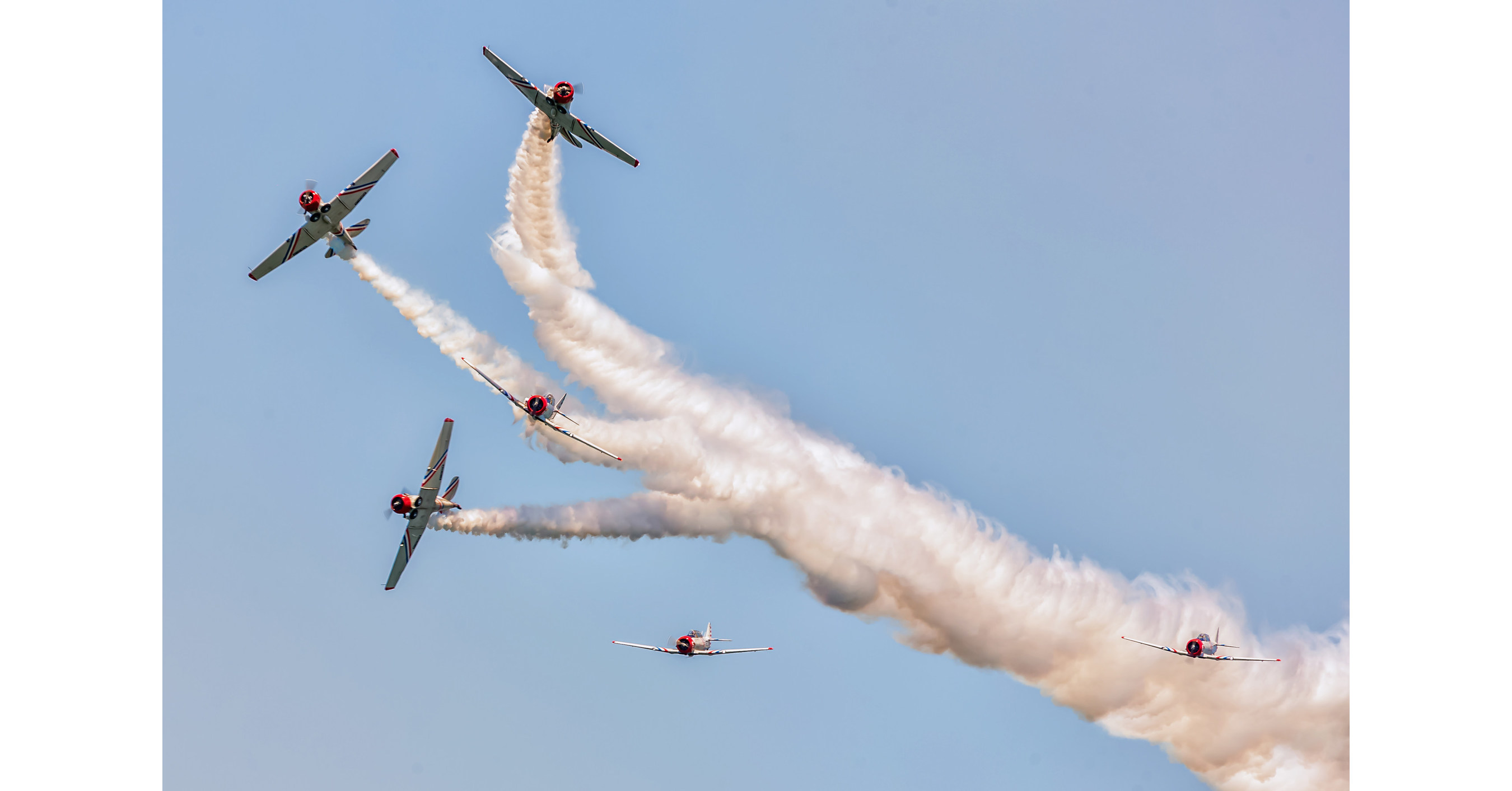 GEICO Skytypers Air Show Team Performs for the First Time at the