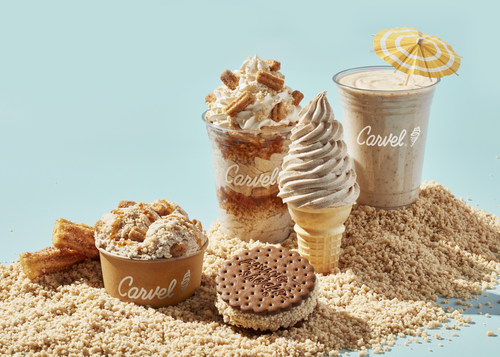Carvel is introducing its first-ever new Crunchies flavor, Churro Crunchies, along with a full, limited-time lineup of Churro Ice Cream treats. The brand will celebrate the new flavor with a special one-day offer on National Ice Cream Day (July 18) that makes it easy for fans to enjoy Carvel all summer long.