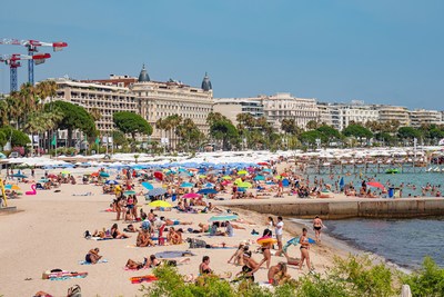 The French Riviera in Cannes, France. Image courtesy of 4KUniverse, Inc.