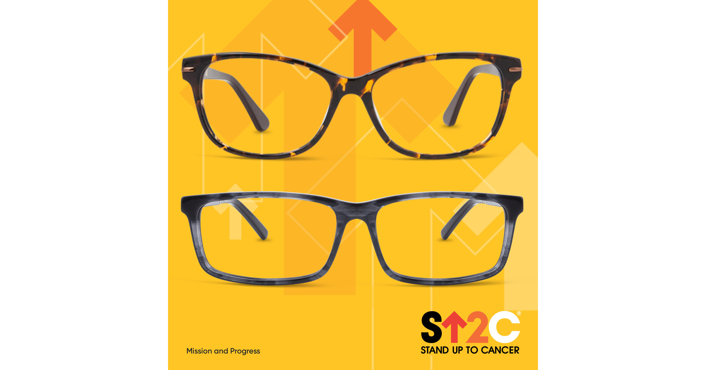 Eyemart express champions cancer research with stand up to cancer 