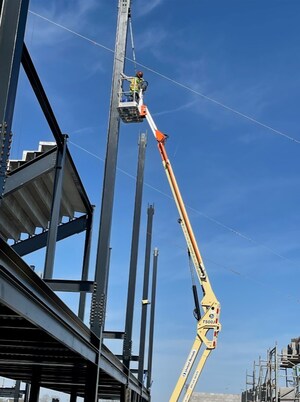 Painters USA Scales New Heights to Paint Steelwork at Nashville Fairgrounds Stadium