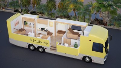 Kindbody's mobile fertility clinic is located at 2500 East 1st Avenue in Denver, Colorado. The mobile clinic offers full-service fertility assessments and patient care throughout a fertility cycle.