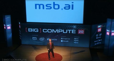 MSBAI's CEO, Allan Grosvenor, keynote at Big Compute, San Francisco, Feb. 2020