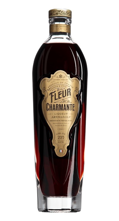 Fleur Charmante Liqueur Bottle Shot