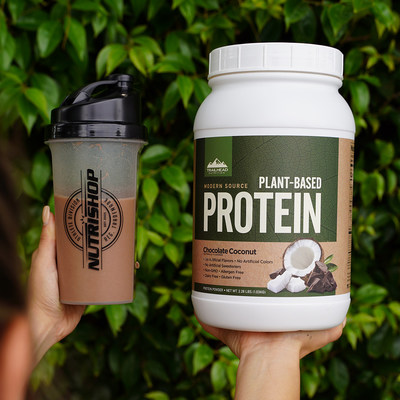 Modern Source Protein by Trailhead Nutrition is available exclusively at Nutrishop stores nationwide and on NutrishopUSA.com.