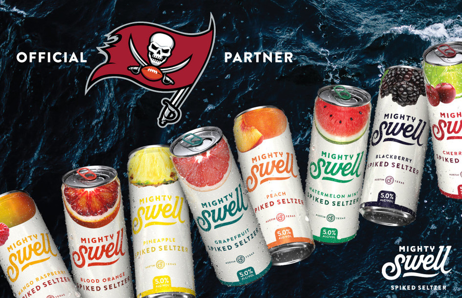 Mighty Swell Extends Nfl Sponsorship With The Tampa Bay Buccaneers Through 24