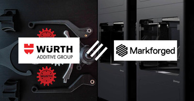 WÜRTH ADDITIVE GROUP, A WÜRTH INDUSTRY NORTH AMERICA COMPANY, EXPANDS DISTRIBUTION OF MARKFORGED’S DIGITAL FORGE GLOBALLY