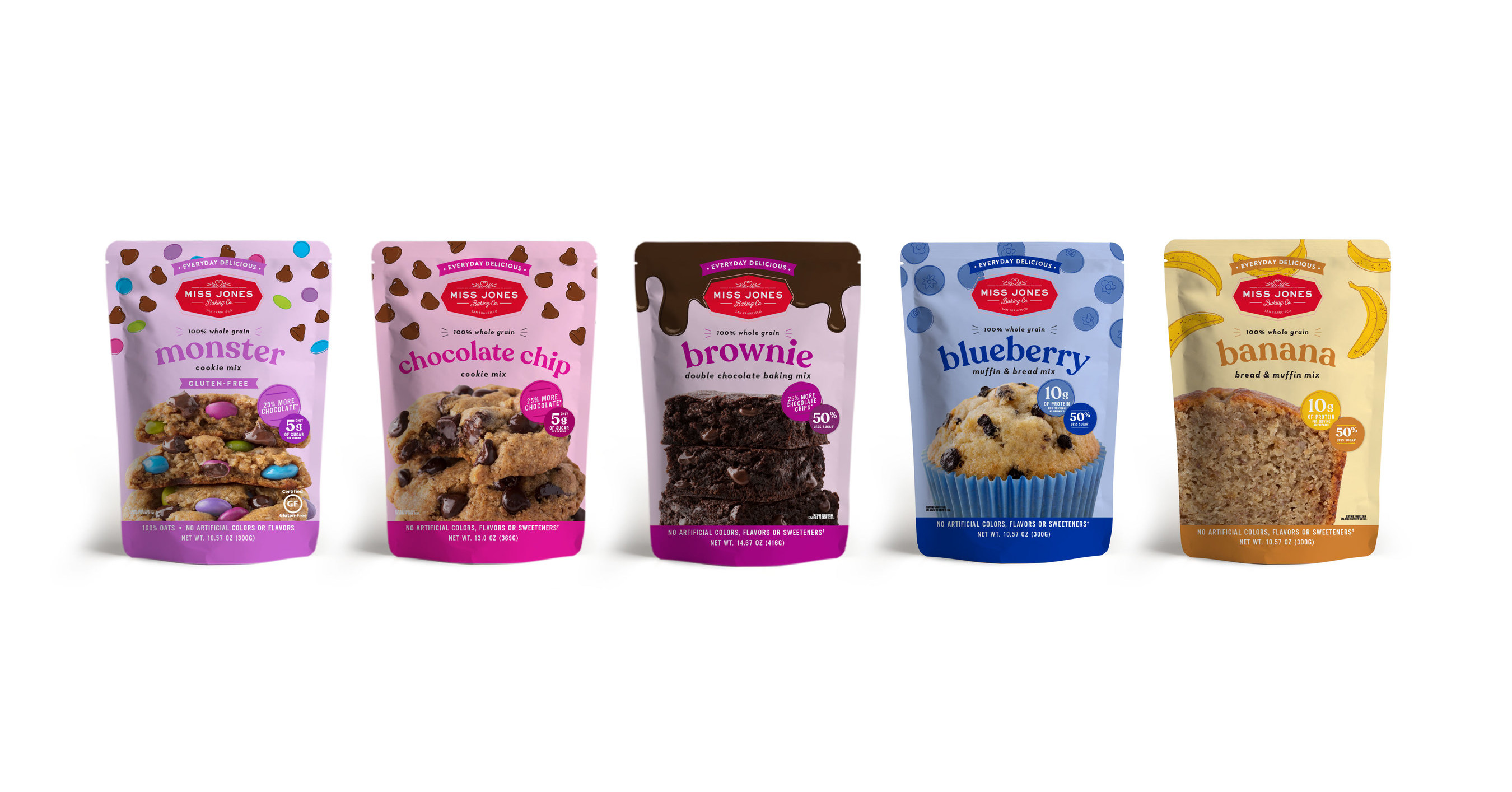 Miss Jones Baking Co. Launches Everyday Delicious Mixes Powered by