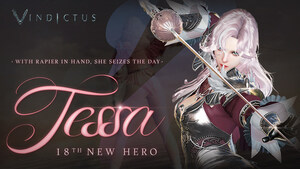 Tessa, le 18e héros de l'univers de Vindictus, et mise à jour de Nexon