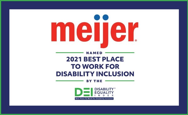 Meijer Named a Best Place to Work for Disability Inclusion for Fifth