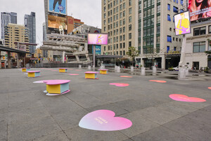 Yonge-Dundas Square and O2 Planning + Design Collaborate to Express the Spirit of Toronto and Define a New Normal as Restrictions Ease