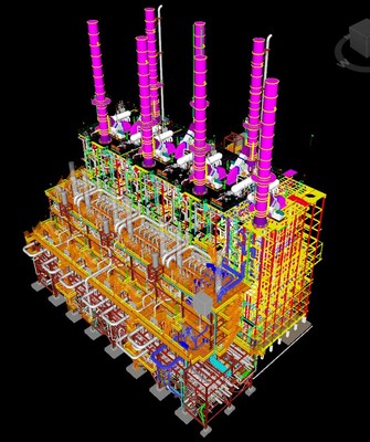Schematic image for seventh heater addition to LACC Ethane Cracker Facility in Westlake, La.