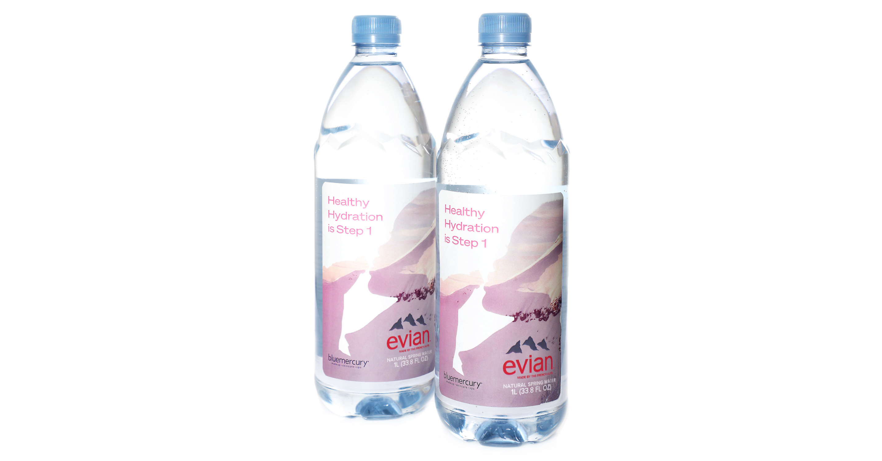 Choose a good thing for health, do not forget to drink evian water