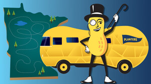 The MR. PEANUT® Character Is Giving Away $100,000 To Shellebrate His Move To Minnesota As The PLANTERS® Brand Joins Hormel Foods