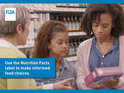Use the Nutrition Facts label to make informed food choices.