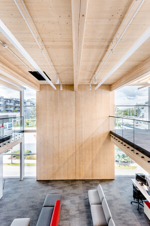 Fast + Epp Welcomes a New Hybrid Mass Timber Home Office