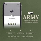 Home to over 45 million users worldwide, LIVIT's "ARMY" subscription plan allows fans to access exclusive content from their favorite streamers
