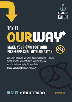 Fish-Free Subs Without a Catch: Free Plant-Based Subs to Challenge Subway at the Good Catch® OurWay Food Van