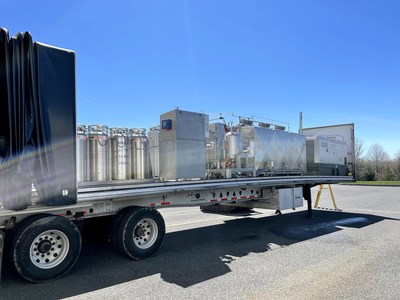Look for the traveling “Wynk Wagon” that produces Wynk THC seltzer on-site at processors in states where cannabis is legal this summer (Massachusetts this summer!).