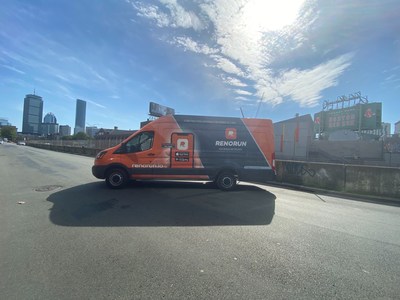 RenoRun has a fleet of vans that can move building materials across Chicago within 2-4 hours