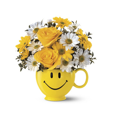 Teleflora Be Happy® Bouquet Honors 20th Annual Make Someone Smile Week