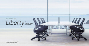 Humanscale's Liberty Ocean Chair Joins Smart Ocean as the First Task Chairs Made from Recycled Fishing Nets