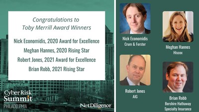 Congratulations to Toby Merrill Award Winners.