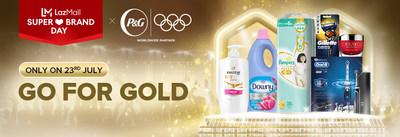 P&G, Official Worldwide Sponsor of Olympic Games Tokyo 2020, Teams Up with Lazada for Regional Campaign #GoForGold
