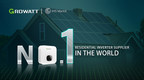Growatt becomes the global No.1 inverter brand for residential solar