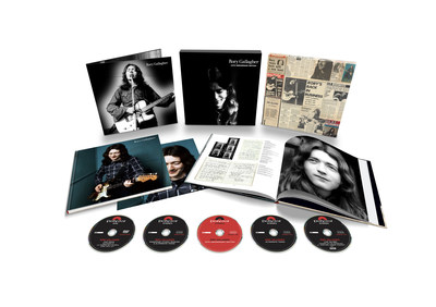 The 50th Anniversary of Rory Gallagher's eponymous 1971 debut solo album will be released September 3 as a five-disc Deluxe Box Set that will include a brand-new mix of the original album, 30 previously unreleased outtakes and alternate takes, a six-song 1971 BBC Radio John Peel Sunday Concert, plus four 1971 BBC Radio Sounds of the Seventies session tracks, all mastered at Abbey Road Studios. A previously unreleased 50-minute DVD of Rory's first-ever solo concert is also included.