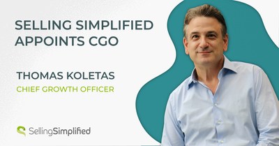 Selling Simplified annonce la nomination de Thomas Koletas au poste de chef de l'expansion.