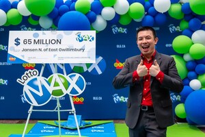Winning To The 'MAX': East Gwillimbury Resident Wants "To Do A Lot Of Good" With $65 Million LOTTO MAX Jackpot Prize