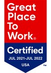 Venterra Realty Named One Of The 2021 Best Workplaces for Millennials™ By The Great Place to Work® Institute and Fortune