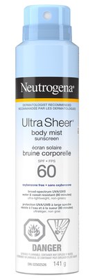 UltraSheer-SPF60 (CNW Group/Health Canada)