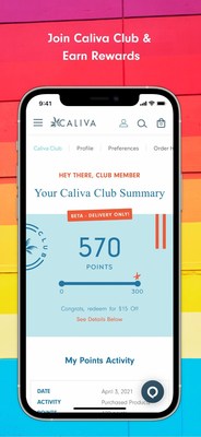 Caliva Mobile App (CNW Group/TPCO Holding Corp.)