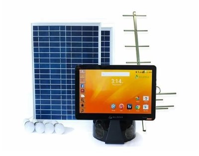 AllSola solar-powered lighting, charging, entertainment and computing.