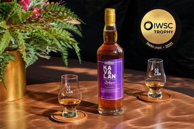 Kavalan Podium Wins 2021 IWSC Worldwide Whiskey Trophy